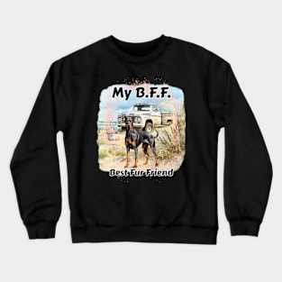 Dog - B.F.F. Doberman Pinscher Crewneck Sweatshirt